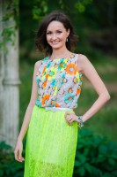 Купить модное узорчастое платье Киев Украина